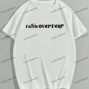 Unisex BAY  Kadın Düşük Omuz Yazılı Baskılı Tişört KOD-1374