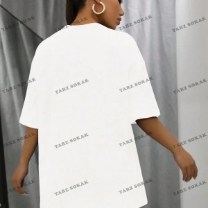 Unisex BAY  Kadın Yazılı Baskılı Yuvarlak Yaka Tişört KOD-1394