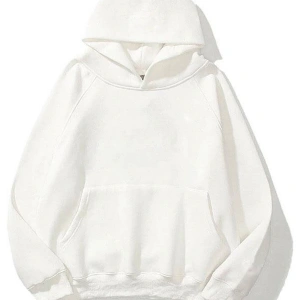 Unisex Beyaz Basic Sweatshirt Trndz200