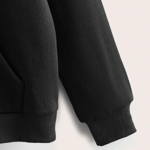 Unisex Beyaz Los Angeles Baskılı Kapüşonlu Oversize Sweatshirt