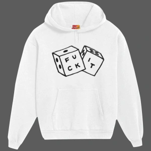 Unisex Beyaz Zar Baskılı Sweatshirt