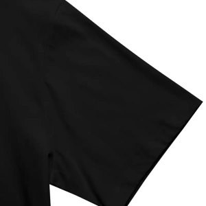 Unisex Black Baskılı Oversize