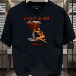 UNİSEX Boulevardier T-shirt