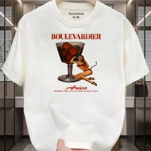 UNİSEX Boulevardier T-shirt
