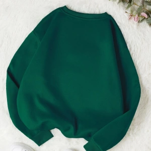 Unisex Brooklyn Özel Renkli Oversize Bisiklet Yaka Pamuklu Sweatshirt