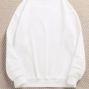 Unisex Brooklyn Özel Renkli Oversize Bisiklet Yaka Pamuklu Sweatshirt