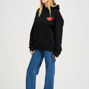 Unisex Cacti Sweatshirt Hoodie Siyah