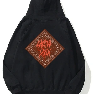 Unisex Cactus Jack Bandana Siyah Sweatshirt