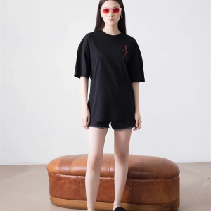 Unisex Cactus Jack Bandana Siyah Tshirt