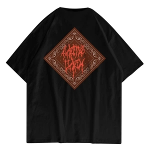 Unisex Cactus Jack Bandana Siyah Tshirt