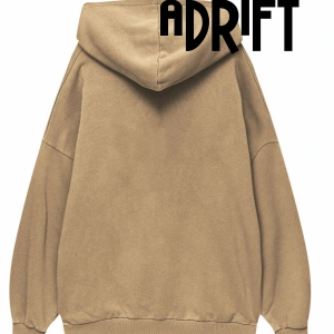 Unisex Cesur Ol Özel Tasarım Swearshirt Hoodie Bej