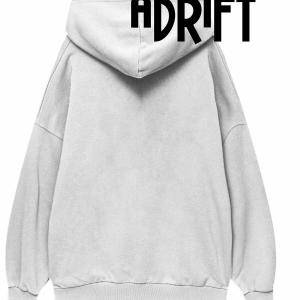 Unisex Cesur Ol Özel Tasarım Swearshirt Hoodie Beyaz