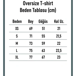 Unisex Challenge Rahat Kesim Oversize