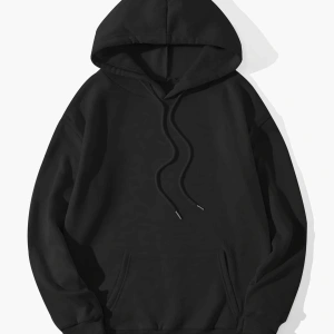 Unisex Chicago76 Baskılı Oversize Kapüşonlu Sweatshirt Siyah