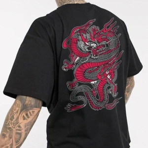 Unisex Chinesebox Baskılı Tshirt