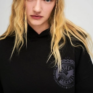 Unisex Cross Sweatshirt Hoodie Gri