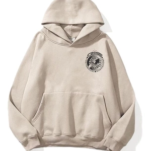 Unisex Cross Sweatshirt Hoodie Gri