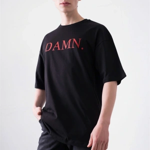 Unisex Damn Kendrick Lamar Siyah Tshirt