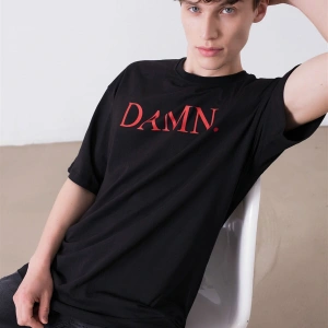Unisex Damn Kendrick Lamar Siyah Tshirt