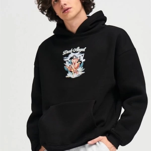 Unisex Dark Angel Sweatshirt Hoodie Siyah