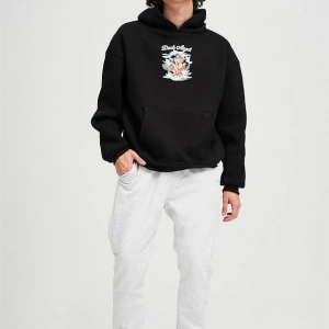 Unisex Dark Angel Sweatshirt Hoodie Siyah