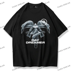 Unisex Day Dreamer Tshirt Siyah