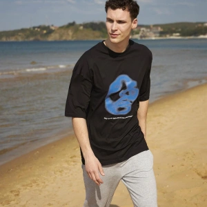 Unisex Destiny Tshirt Siyah