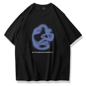 Unisex Destiny Tshirt Siyah