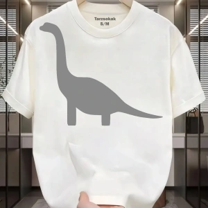 UNİSEX Dino Uzun T-shirt