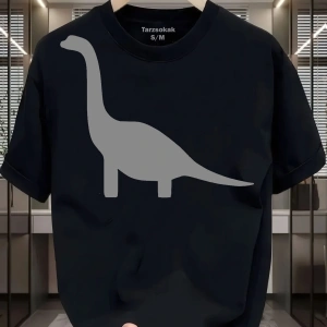 UNİSEX Dino Uzun T-shirt