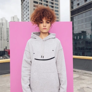 Unisex Dreamwastaken Gri Sweatshirt