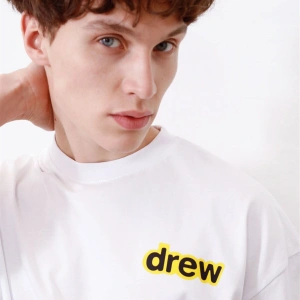 Unisex Drew Bear Beyaz Tshirt