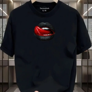 UNİSEX Dudak Lips T-shirt