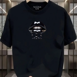 UNİSEX Dudak Lips T-shirt