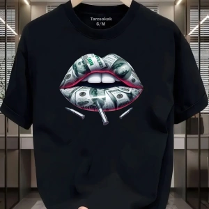 UNİSEX Dudak Lips T-shirt
