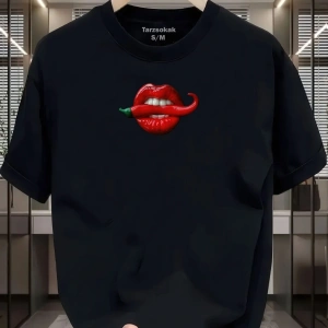 UNİSEX Dudak Lips T-shirt