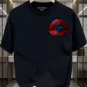 UNİSEX Dudak Lips T-shirt