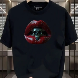 UNİSEX Dudak Lips T-shirt