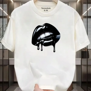 UNİSEX Dudak Lips T-shirt