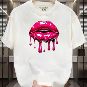 UNİSEX Dudak Lips T-shirt