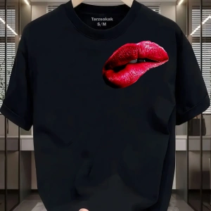 UNİSEX Dudak Lips T-shirt