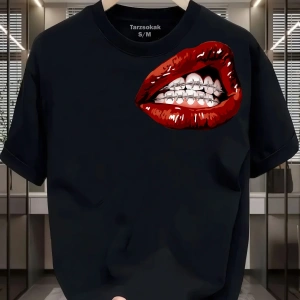 UNİSEX Dudak Lips T-shirt