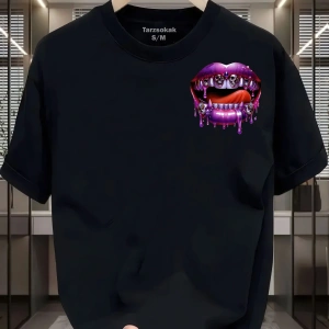 UNİSEX Dudak Lips T-shirt