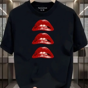 UNİSEX Dudak Lips T-shirt