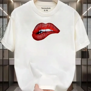 UNİSEX Dudak Lips T-shirt