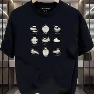 UNİSEX Dudak Lips T-shirt