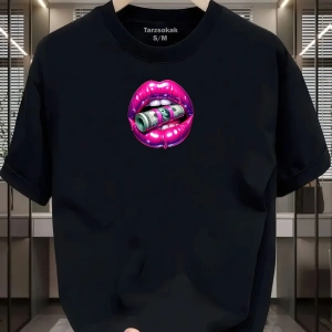 UNİSEX Dudak Lips T-shirt