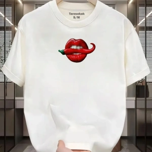 UNİSEX Dudak Lips T-shirt