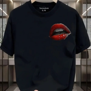 UNİSEX Dudak Lips T-shirt