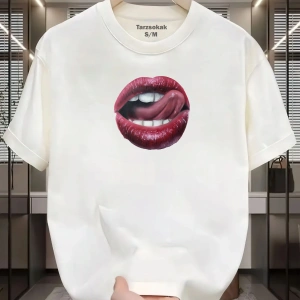 UNİSEX Dudak Lips T-shirt